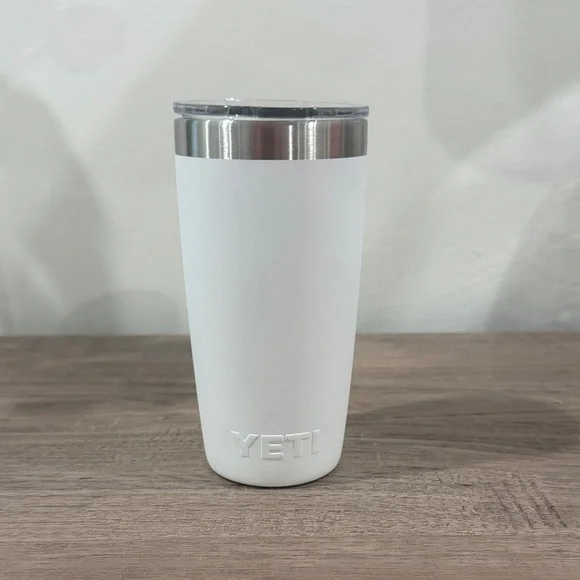 YETI Insulated Stainless Steel White 10oz Tumbler - Picture 3 of 8